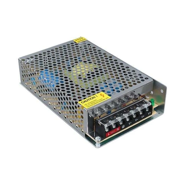 Powermaster PM-14056 12 Volt - 10 Amper - 120 Watt Metal Kasa Adaptör ürün görseli 1