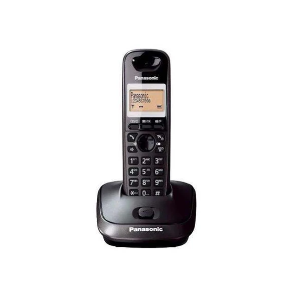 Panasonic KX-TG2511 Siyah Dect Telsiz Telefon ürün görseli 1