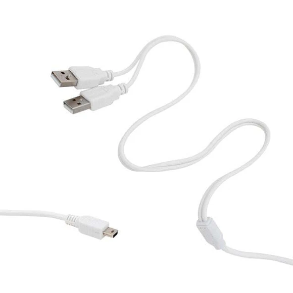 Powermaster USB 2 A Erkek-Mini USB 5 Pin 1 Metre Kablo - Resim 2