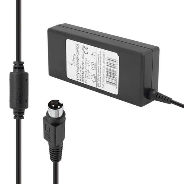 Fully 1605K 24 Volt 3 Amper 3 Pinli Plastik Kasa Masaüstü Printer Adaptörü ürün görseli 1