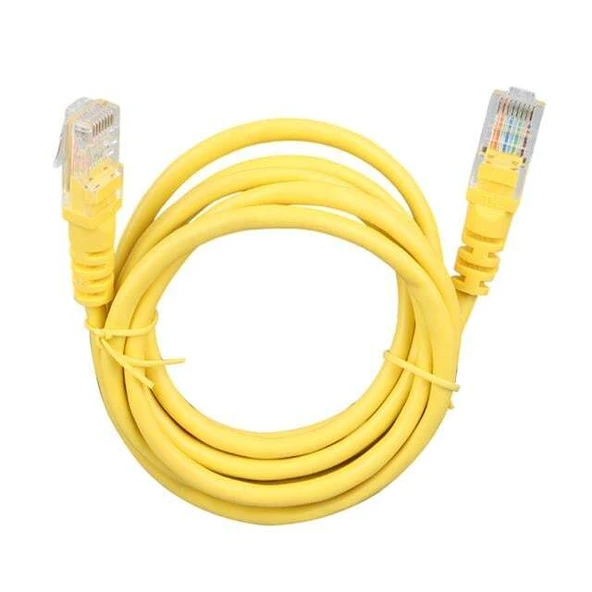 Powermaster Sarı 1.5 Metre CAT5 Ethernet Kablo (Refresh) - Resim 2