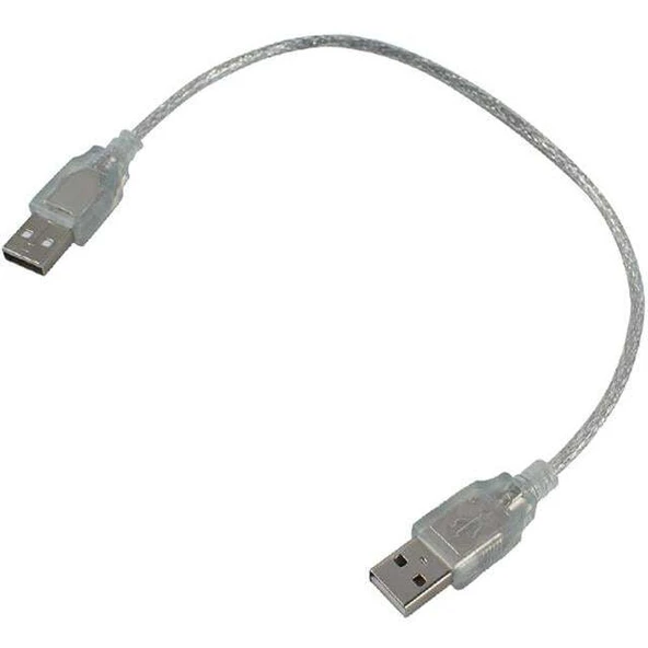Powermaster USB Erkek - Erkek Kablo 40 Cm ürün görseli 1