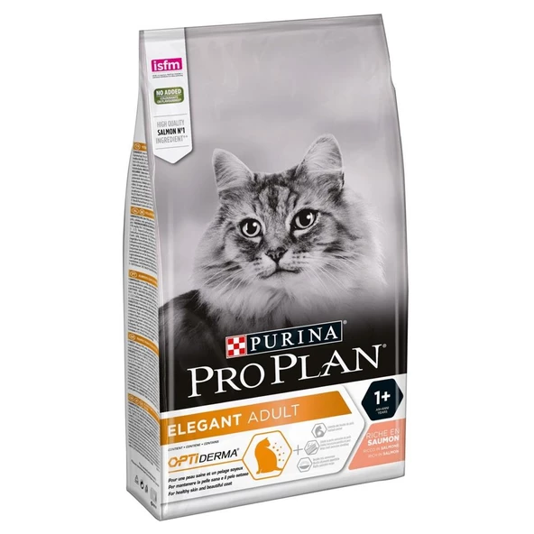 Pro Plan Elegant Adult Derma Plus Somonlu Kedi Maması 1.5 Kg ürün görseli 1