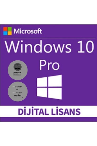 MICROSOFT Windows 10 Pro ürün görseli 1