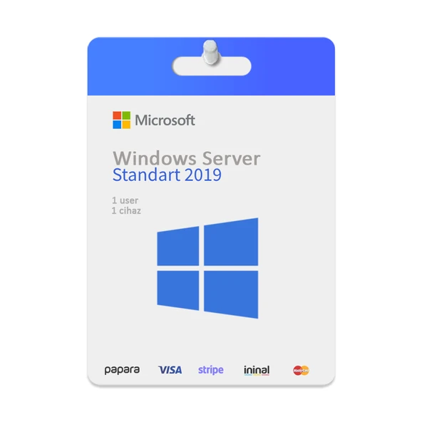 MICROSOFT Windows Server 2019 Standard Dijital Lisans - Sunucu İşletim Sistemi Keysofti ürün görseli 1