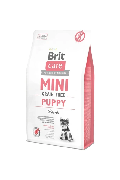 Brit Care Tahılsız Kuzu Etli Mini Irk Yavru Köpek Maması 2 Kg ürün görseli 1