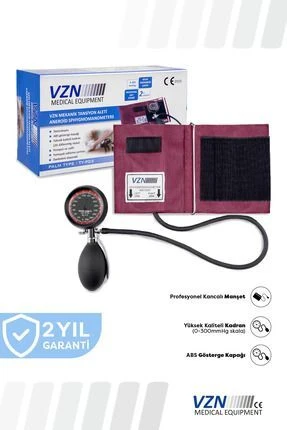 Hemşire Tipi Aneroid Steteskoplu Cırtlı  - Medikaltec Kol Ty-p02 Palm Hemşire Tipi Aneroid Steteskoplu Cırtlı Manuel Tansiyon Aleti Pilli Yok Manuel ürün görseli 1