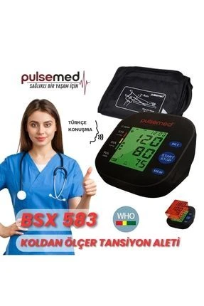 Tansiyon Ölçüm Cihazı sayesinde kullanıc - Medikaltec Bsx583 Dijital Tansiyon Ölçüm Cihazı ürün görseli 1