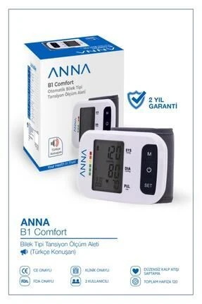 Comfort Dijital Bilekten Ölçer Tansiyon  - Medikaltec Pilli B1 Comfort Dijital Bilekten Ölçer Tansiyon Aleti Türkçe Konuşan Bilek Dijital ürün görseli 1