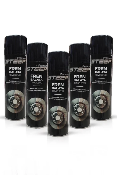 STEEP Fren Balata Temizleyici Sprey 5 Adet 500ml ürün görseli 1