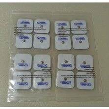 Medikaltec - Tens Cihaz Çıt Çıtlı Yedek  - Medikaltec - Tens Cihaz Çıt Çıtlı Yedek Elektrot 5x5 Tens Pedi 4 Lü ( 4 Paket ) ürün görseli 1