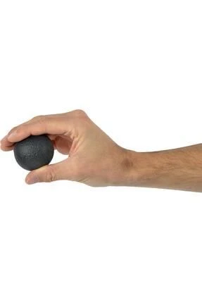 Medikaltec YUVARLAK ELEGZERSİZ TOPU, EL  - Medikaltec YUVARLAK ELEGZERSİZ TOPU, EL VE PARMAK KUVVETLENDİRME TOPU SİYAH (ÇOK SERT) ürün görseli 1