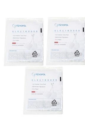 Medikaltec Elektrod 5 X5 Cm 3 PaketTens  - Medikaltec Elektrod 5 X5 Cm 3 PaketTens Pedi Yapışkanlı ürün görseli 1