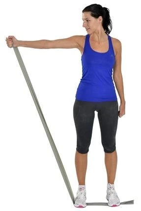 Medikaltec Pilates & Yoga EgzersizBandı  - Medikaltec Pilates & Yoga EgzersizBandı , Theraband Gümüş (ekstra Güçlü) .5 Mt ürün görseli 1