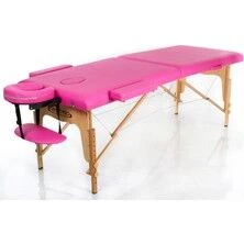 Medikaltec Classic 2 Pembe Renk Katlanab - Medikaltec Classic 2 Pembe Renk Katlanabilir Masaj Masası ürün görseli 1