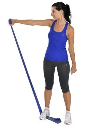 Medikaltec Pilates & Yoga EgzersizBandı  - Medikaltec Pilates & Yoga EgzersizBandı , Theraband Mavi Renk(güçlü) 1.5 Mt ürün görseli 1