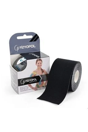 Medikaltec Tape Band 5 Metre X 5 Cm Siya - Medikaltec Tape Band 5 Metre X 5 Cm Siyah Renk Kinesio Sporcu BandıNew Product Kinezyo ürün görseli 1