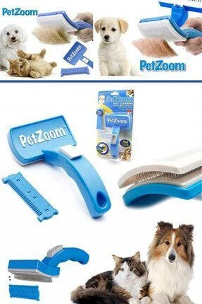 Medikaltec Petzoom KediKöpek Tarak Ve Tü - Medikaltec Petzoom KediKöpek Tarak Ve Tüy Kesme Aleti ürün görseli 1