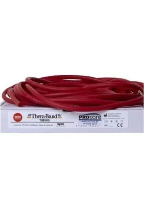 Medikaltec 7,5 Metre Kırmızı Egzersiz Pi - Medikaltec 7,5 Metre Kırmızı Egzersiz Pilates Direnç TüpüThera-band Tubing ürün görseli 1