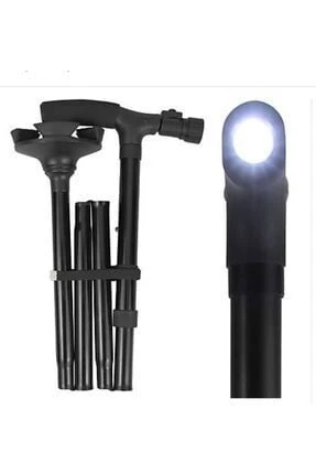 Medikaltec LED IŞIKLIKATLANABİLİR KAYMAZ - Medikaltec LED IŞIKLIKATLANABİLİR KAYMAZ BASTON ürün görseli 1