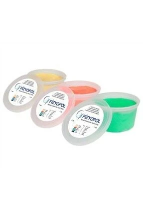 Medikaltec Putty,Fizik Tedavi El Egzersi - Medikaltec Putty,Fizik Tedavi El Egzersiz Hamuru,3 Oz, 3 Renk Gr.Theraflex ürün görseli 1