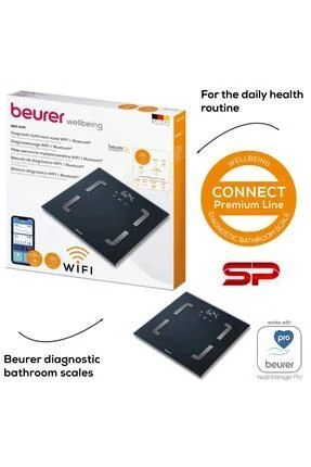 Masaj Cihazı, Vücut Rahatlatıcı Ürün, Ki - Medikaltec Bluetooth Özellikli Vücut Analiz / Diyagnoz TartısıBf Wıfı Ve ürün görseli 1