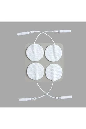 Medikaltec SOKETLİ ELEKTROT 3.2*3.2 CM E - Medikaltec SOKETLİ ELEKTROT 3.2*3.2 CM EMS TENS CİHAZI PİN GİRİŞLİ ELEKTROD , 2 PAKETYUVARLAK ürün görseli 1