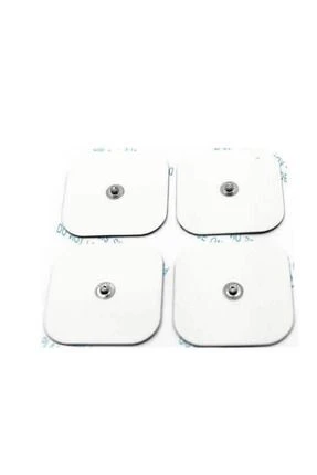 Medikaltec Elektrot Pedi 4'lü 5x5Çıt çıt - Medikaltec Elektrot Pedi 4'lü 5x5Çıt çıtlı Tens Cihazı ürün görseli 1