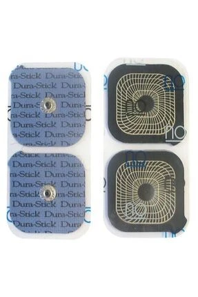 Medikaltec Dura-stick 5x5cm Çıtçıtlı Dik - Medikaltec Dura-stick 5x5cm Çıtçıtlı Dikdörtgen Tens Elektrod Pedi / 4 Lü PaketCompex ürün görseli 1