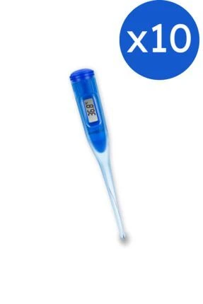 Medikaltec Dijital Ateş Ölçer Termometre - Medikaltec Dijital Ateş Ölçer Termometre Civasız10'lu Set: Mt60 ürün görseli 1
