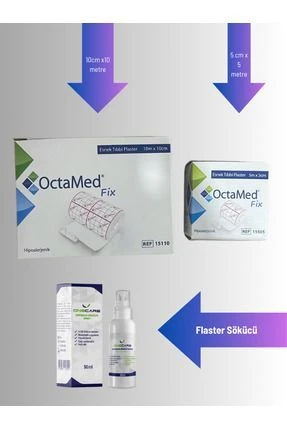 Medikaltec 10m*10 Cm (1 AD) 5cm X 5m (1  - Medikaltec 10m* Cm (1 AD) 5cm X 5m (1 AD) Flaster Sökücü (1 AD) Esnek Tıbbi Flaster ürün görseli 1