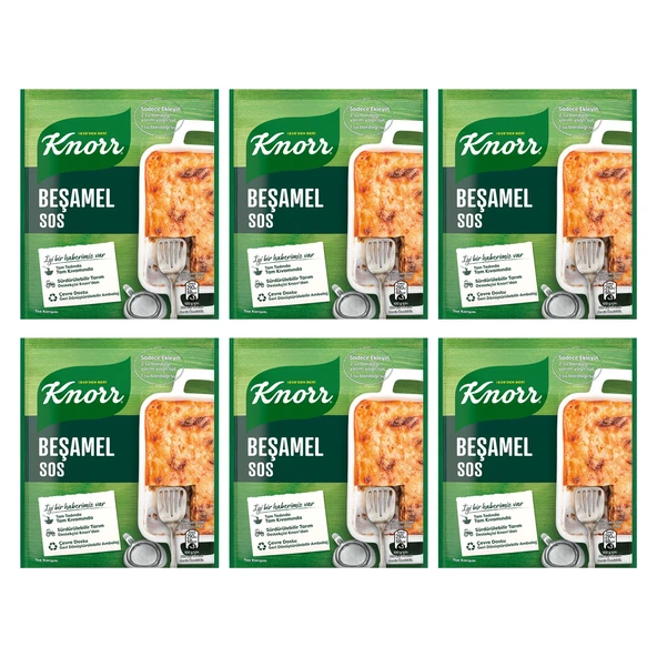 Knorr Beşamel Sos 70 Gr x 6 Adet ürün görseli 1