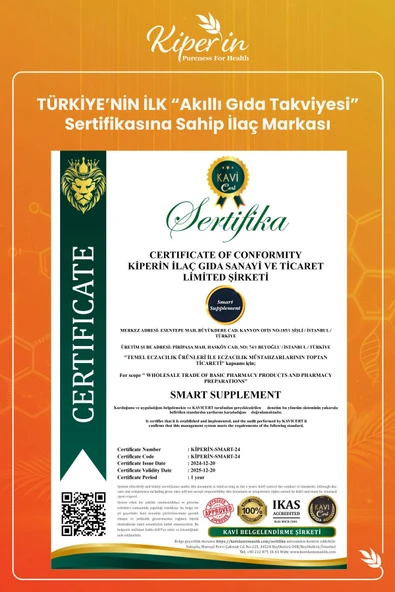 Kiperin Bromelain+ Papain 30 Kapsül - Resim 9