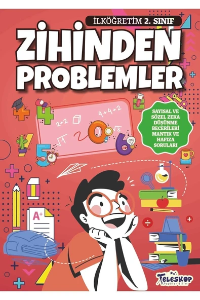 2.Sınıf Zihinden Problemler Teleskop ürün görseli 1