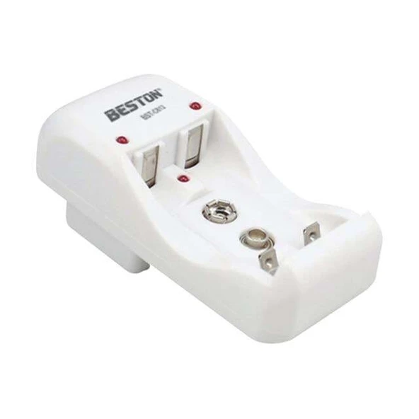 Beston BST-C812 2 x AA-AAA * 1 x 9 Volt Pil Şarj Cihazı ürün görseli 1