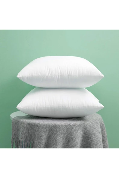 Alkan Homes 2 Adet % 100 Silikon Elyaf Kılıflı Iç Yastığı (350 Gram) ürün görseli 1