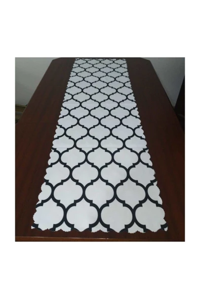 Alkan Homes Moroccan Desenli Dekoratif Runner ürün görseli 1