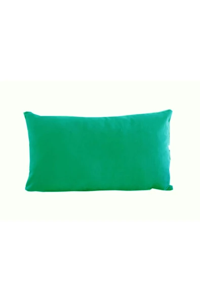 Alkan Homes 32x54 Cm Çift Taraflı Su Yeşili Rengi Kadife Dokulu Dikdörtgen Yastık Kırlent Kılıfı ürün görseli 1