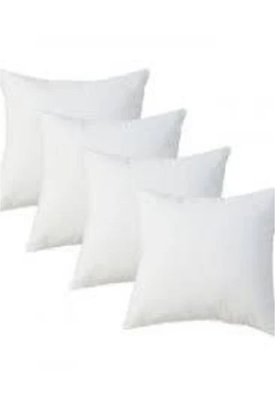 Alkan Homes 4 Adet % 100 Silikon Elyaf Kılıflı Iç Yastığı ( 350 Gram ) ürün görseli 1