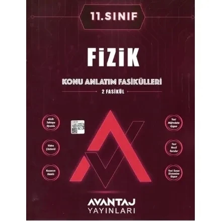 Avantaj 11.Sınıf Fizik Konu Anlatım Fasikülleri ürün görseli 1