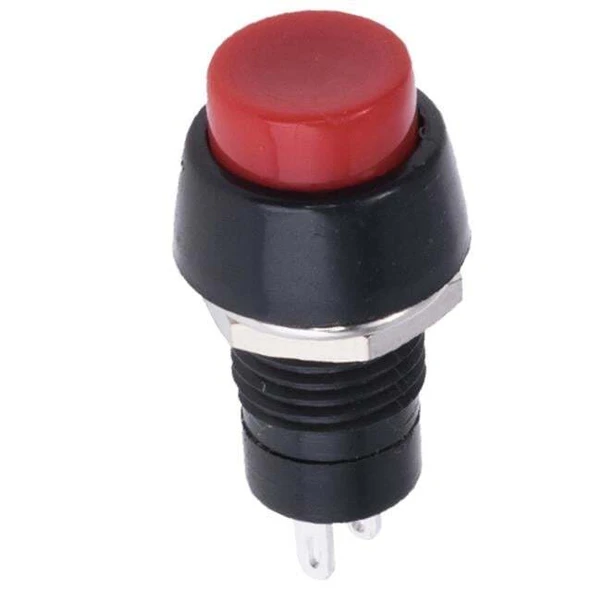 PowerMaster IC-190 Yuvarlak Plastik Anahtarlı Kalıcılı Buton 10mm ürün görseli 1
