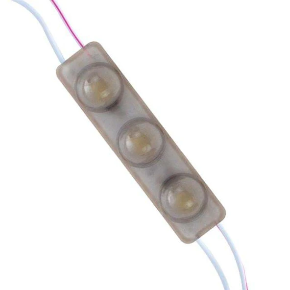 Powermaster 12 Volt 1.5 Watt Soğuk Beyaz Yanıp Sönen Parlak Tek Renk 6916 - 2835 69 X 16 Mm IP65 160 Derece Modül Led ürün görseli 1
