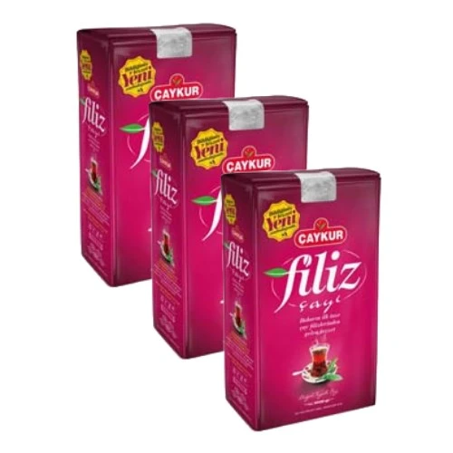 Çaykur Filiz 1000 gr 3lü Paket Dökme Çay ürün görseli 1
