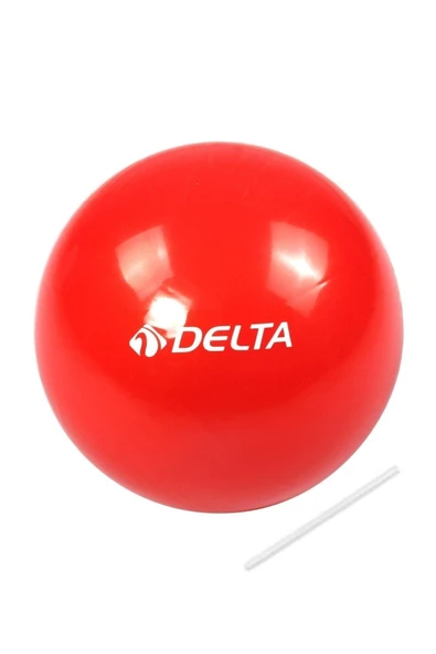 Delta 25 cm Dura-Strong Mini Pilates Topu Denge Egzersiz Topu-KIRMIZI ürün görseli 1