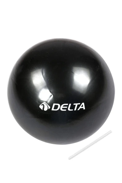Delta 25 cm Dura-Strong Mini Pilates Topu Denge Egzersiz Topu-SİYAH ürün görseli 1