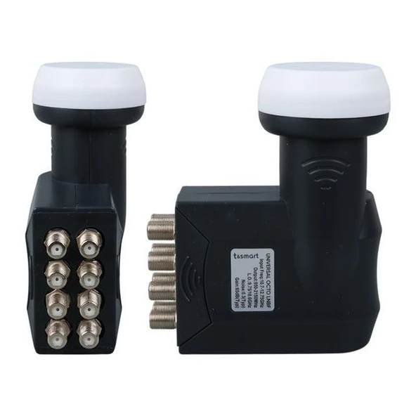 T&Smart 0.8dB Ultra HD 4K Universal Sekizli Lnb - Resim 2