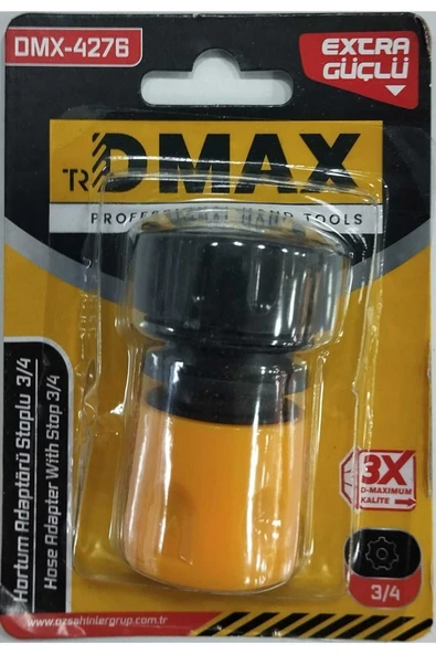 DMAX HORTUM ADAPTÖRÜ STOPLU 3/4 ürün görseli 1