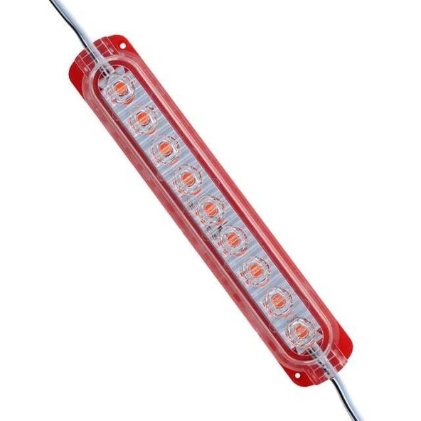 Powermaster 24 Volt 2.4 Watt Tek Renk Kırmızı 2835 Modül Led 14*32.5 ürün görseli 1