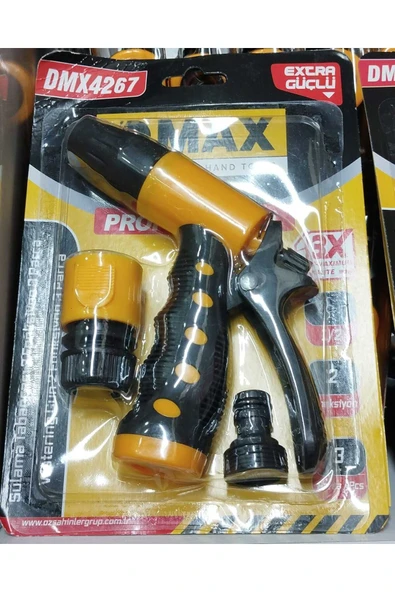 DMAX SUKLAMA TABANCASI 3 FONKSİYON 3 PARÇA ürün görseli 1