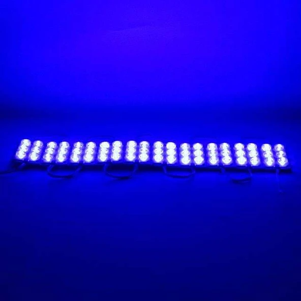 Powermaster 24 Volt 3 Watt Mavi 3030 Cob Modül Led 75*40 - Resim 2